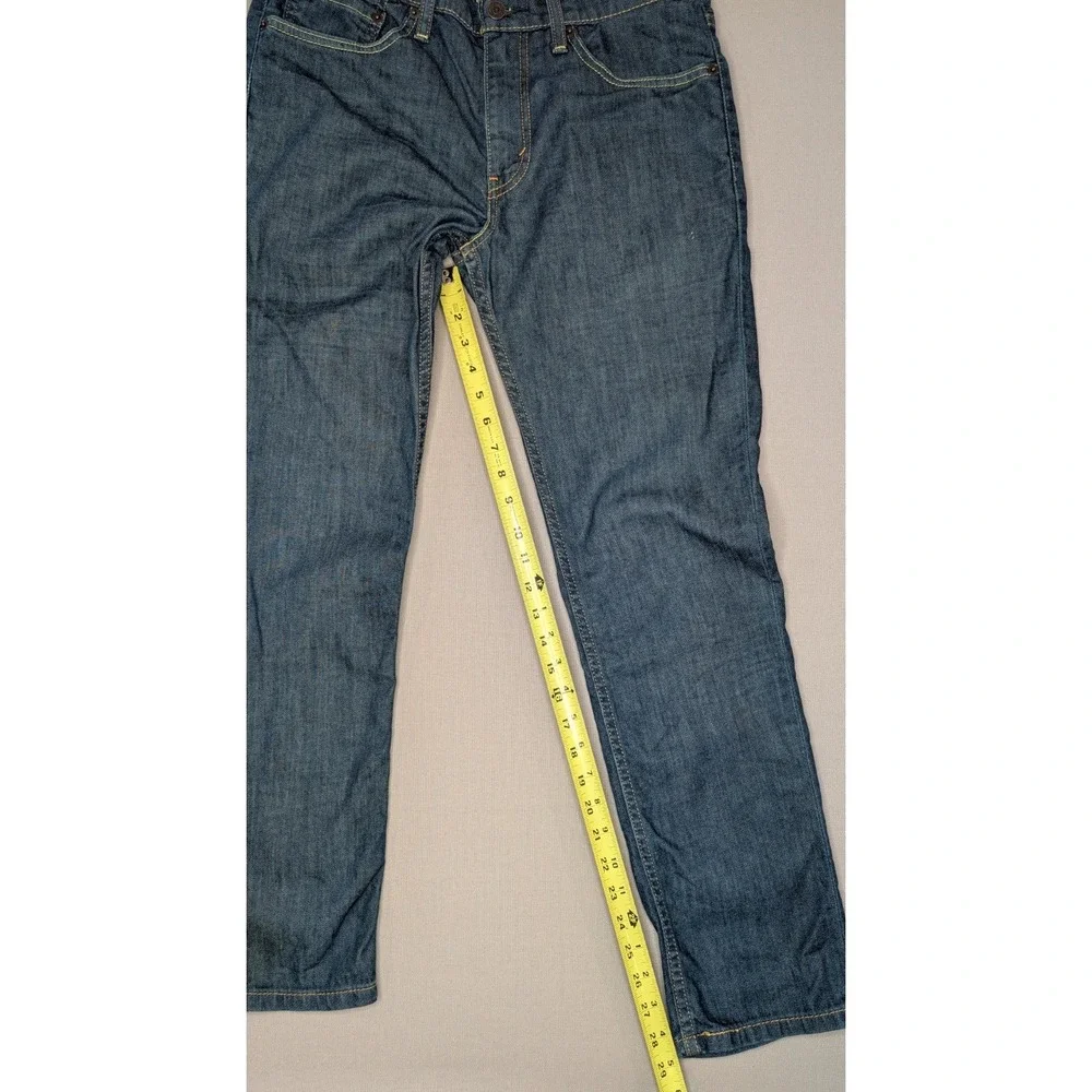 Levi's 511 Slim Jeans Men 32x30 Blue Medium Wash Straight Leg Denim